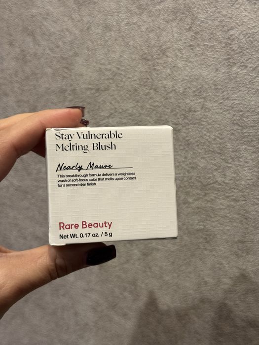 Кремові румяна раре rare beauty nearly mauve кремовые румʼяна