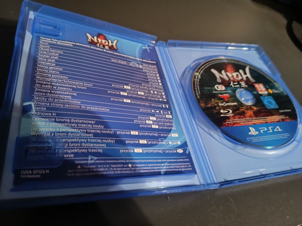 Gra Nioh na  ps4