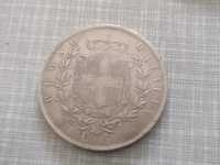 5 lirów 1873r Włochy