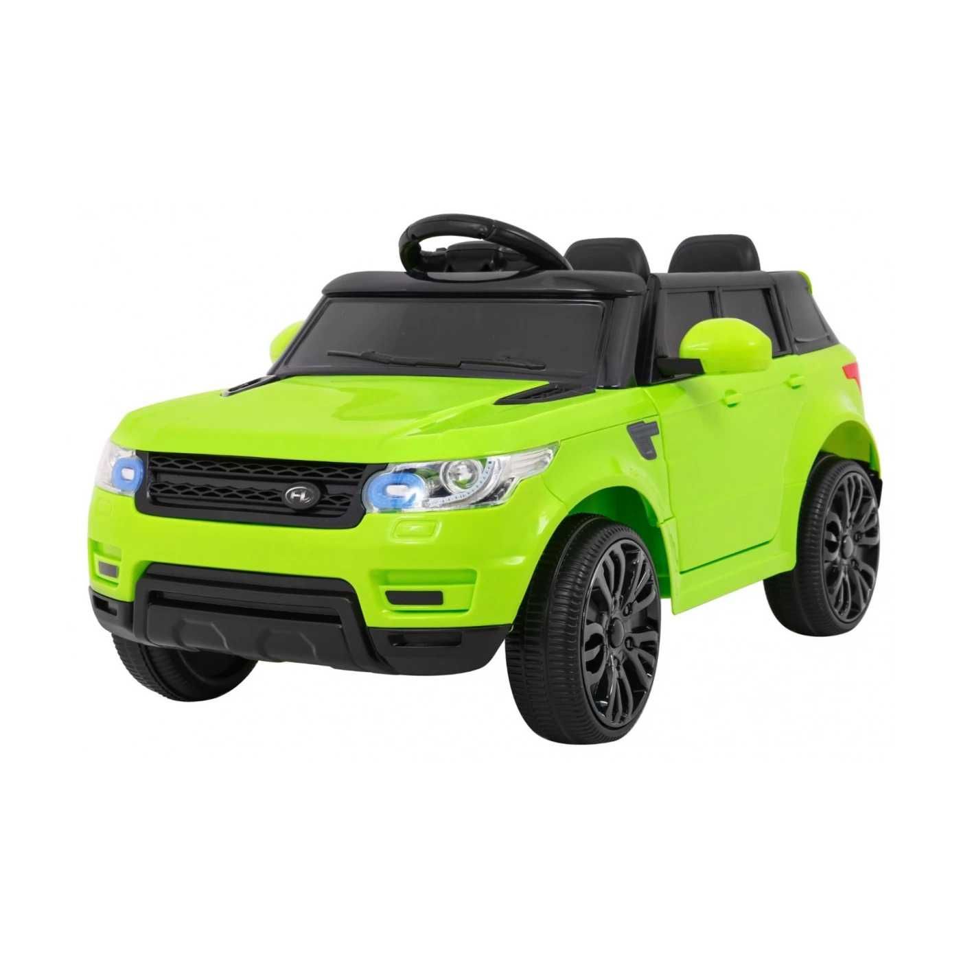 Autko Start Run na akumulator, Zielony SUV + Pilot