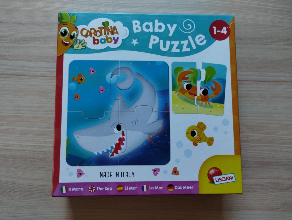 Baby Puzzle 1-4 6 układanek