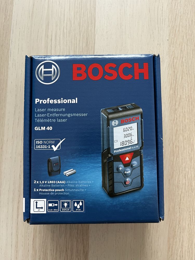 NOWY dalmierz BOSCH GLM40