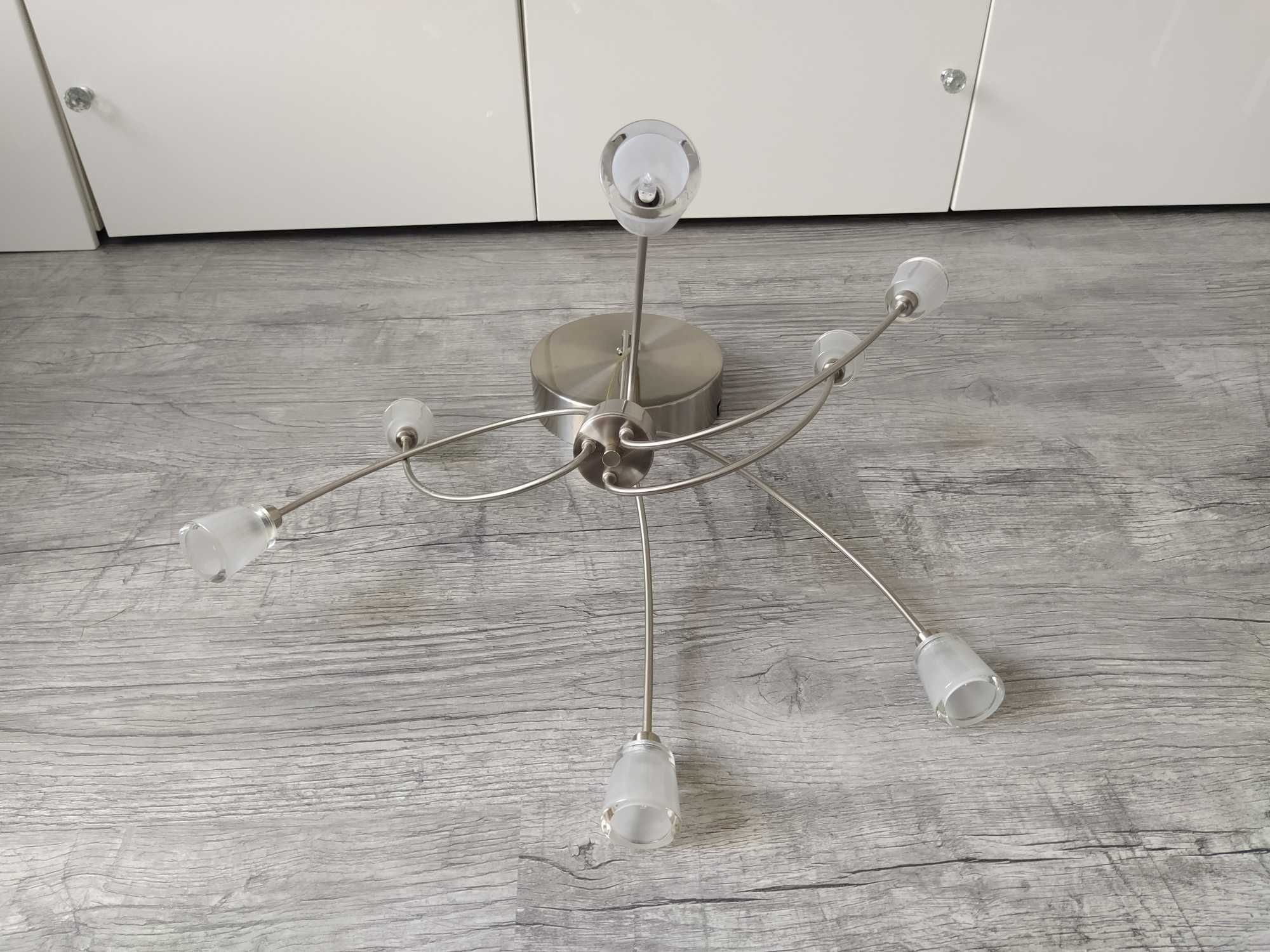 IKEA KRYSSBO lampa wisząca żyrandol świetlówki halogenowe G4