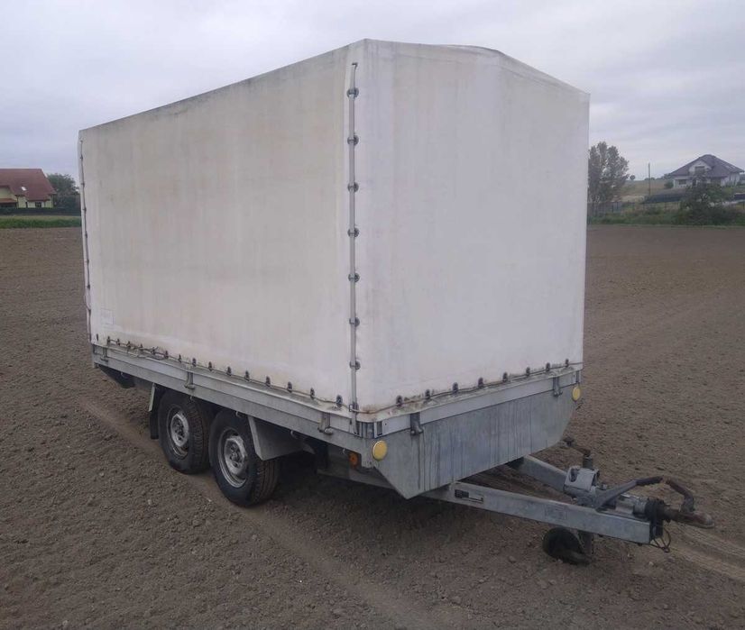 Przyczepa Anssems 2000kg Samochodowa Plandeka Platforma Burtowa