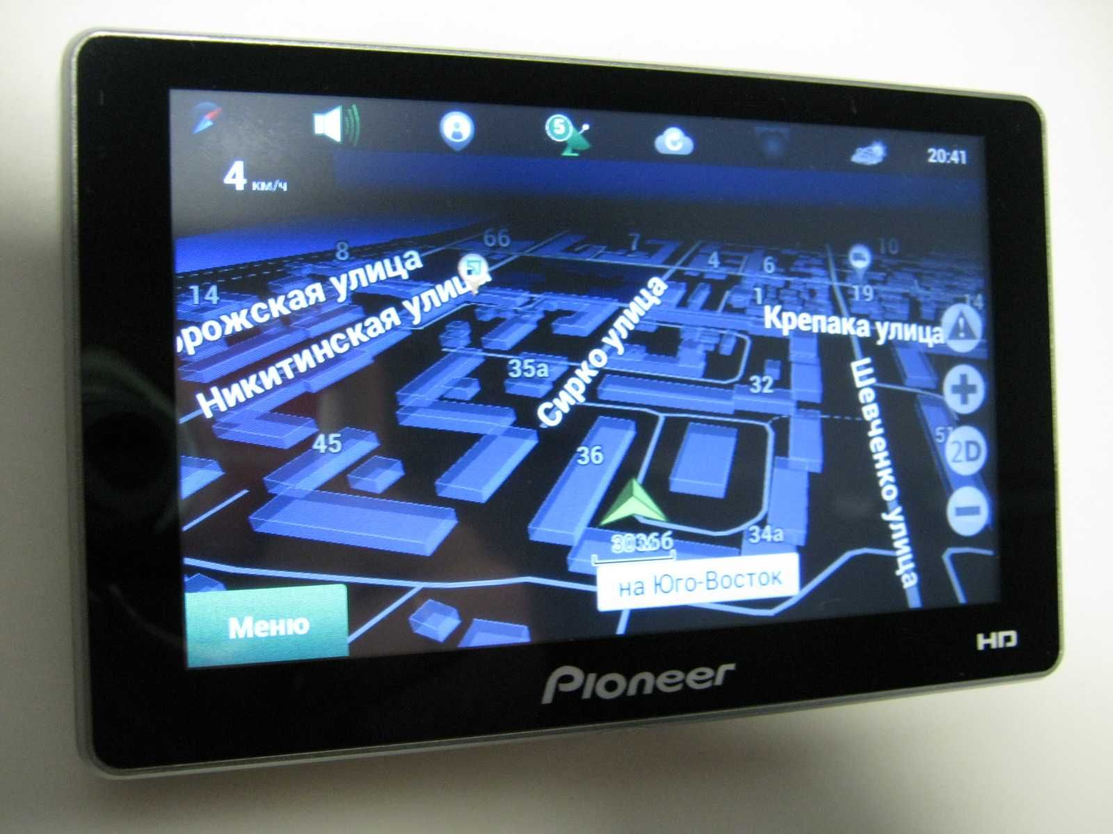 Грузовой GPS навигатор Pioneer. HD Карты IGO Truck 2024г.!