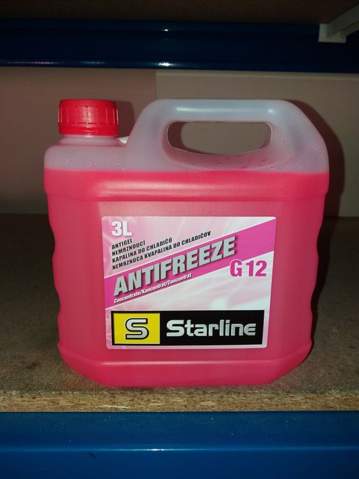 Антифриз G-12 Starline Чехия концентрат -80°.