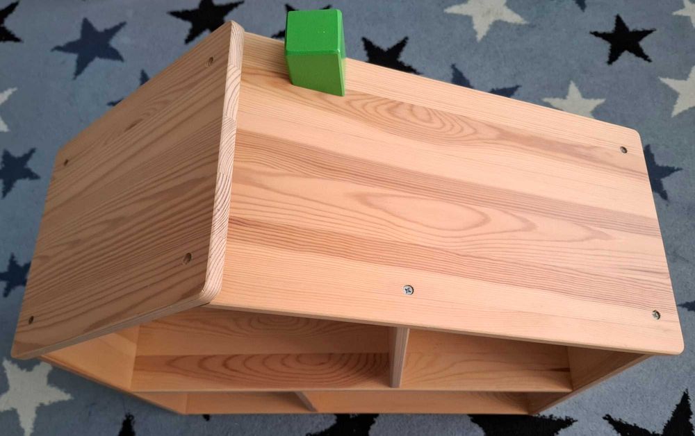 IKEA FLISAT Drewniany domek, półka ścienna Tylko Odbiór Osobisty