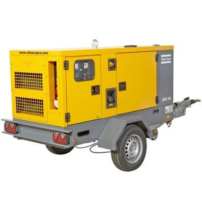 Agregat prądotwórczy generator atlas copco 40 wynajem wypożyczenie