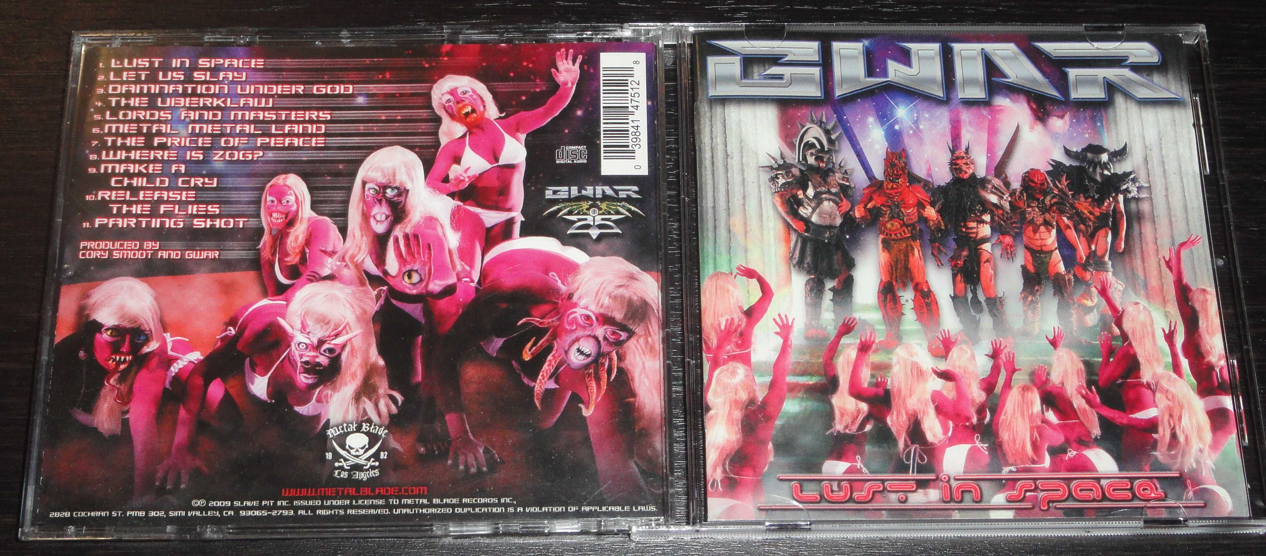 CD Gwar – Lust In Space, флибустьер