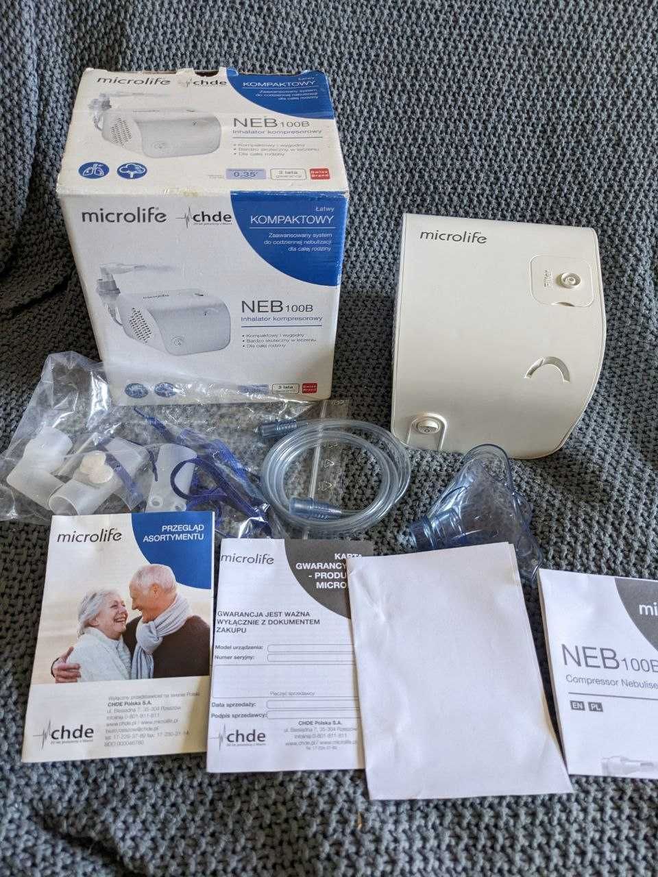 Ингалятор (небулайзер) компрессорный Microlife neb 100b