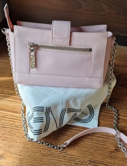 Torebka Kenzo pudrowy róż