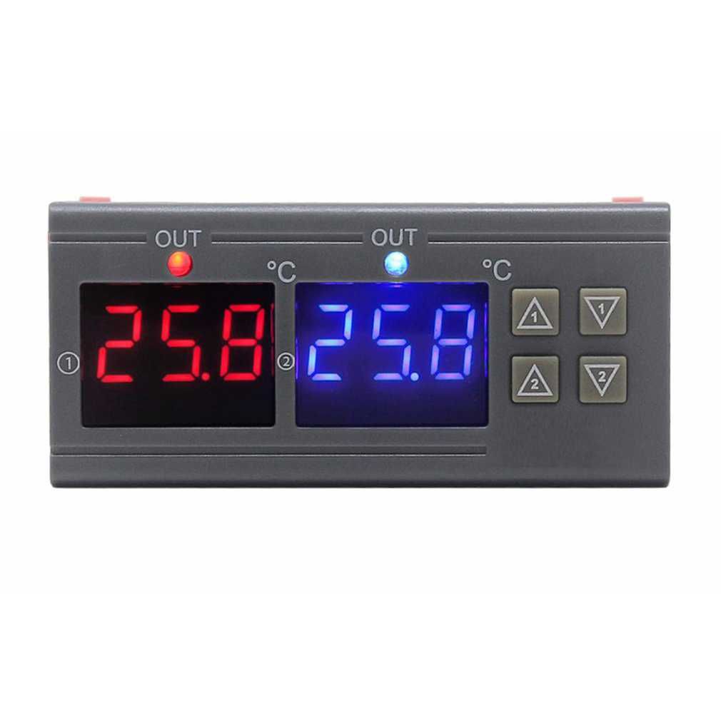 Termostato Duplo digital 220V (controlador temperatura) 0.1ºC