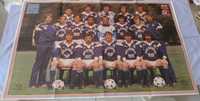 Poster grande, Onze: 1984/1985 Bordeaux Champions France - 83 X 55 cm