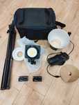 LED bicolor Sokani X100 100W c/ bolsa + 2 NP-F960 + 1 tripé