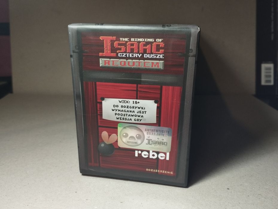 The binding of isaac requiem gra karciana rozszerzenie