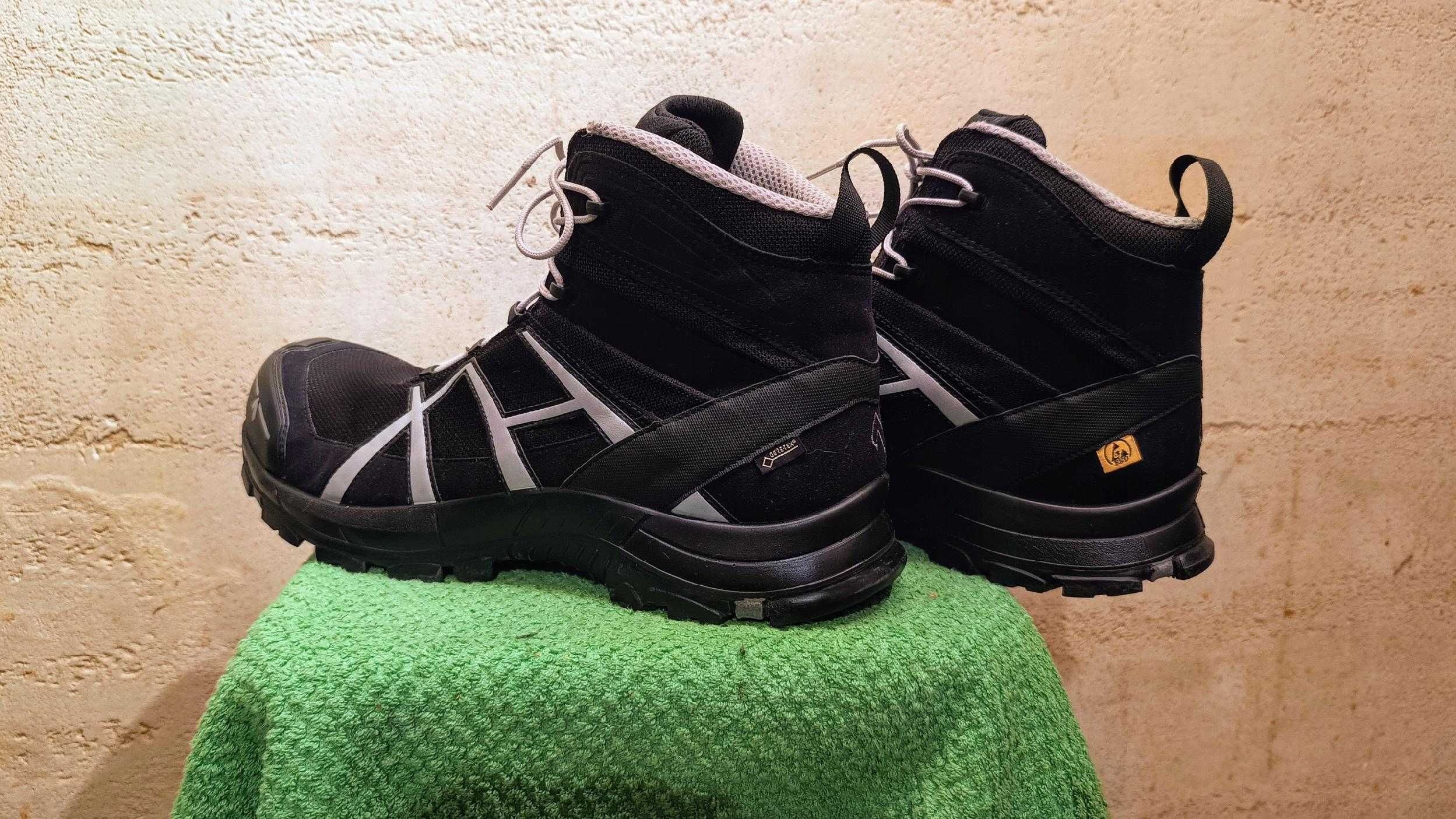 Buty robocze HAIX BLACK EAGLE SAFETY 40 MID r.48 skóra Gore-Tex S3 SRC