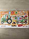 Czuczu puzzle moto traktor mega 24 sztuki