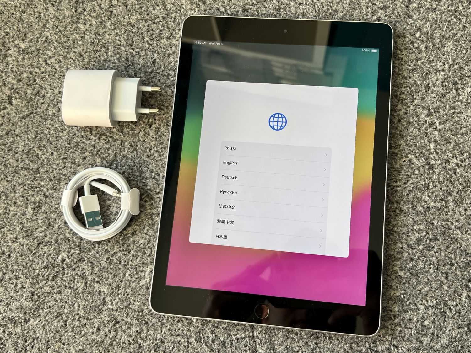 iPad 6 GENERACJI 128GB WIFI Space Grey Szary Pencil Bateria 100%