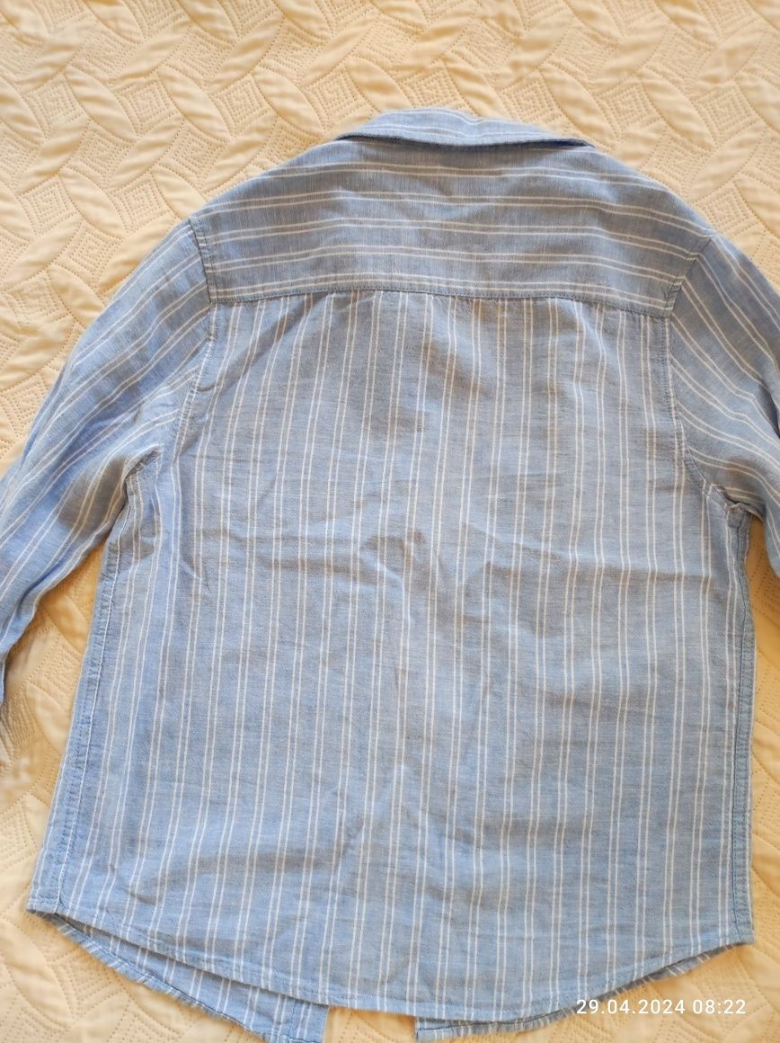 Сорочка Zara для хлопчика 7,8,9 років, 134