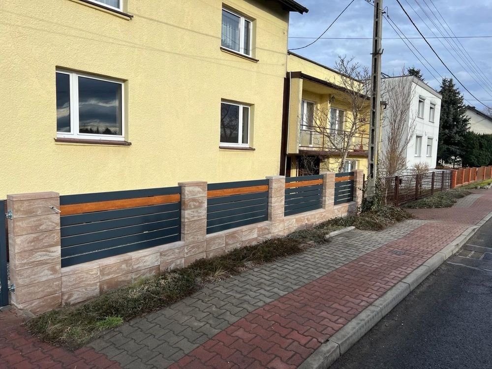 Montaż ogrodzeń panelowych, palisadowych, z bloczków, betonowych