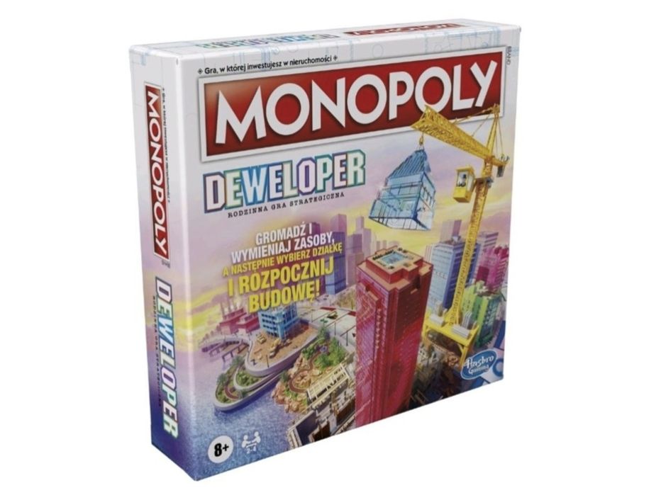 Nowa Gra Planszowa Monopoly Deweloper Hasbro Gaming