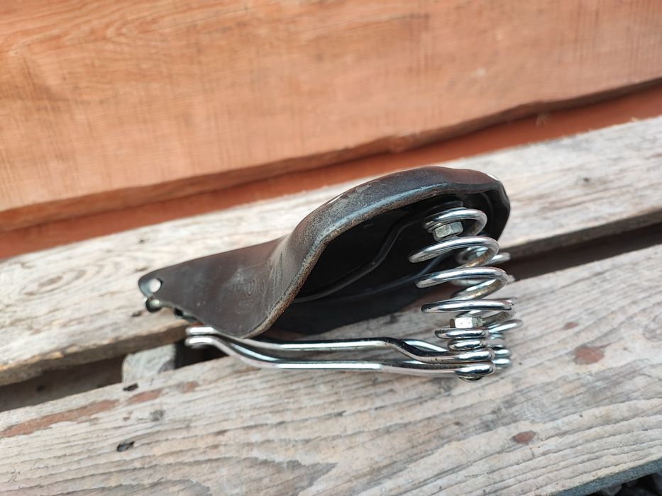 Siodełko rowerowe Brooks B66S skóra Made in Engkand Retro MTB