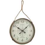 Zegar ścienny loftowy z różą wiatrów retro loft 92 cm NauticDecor