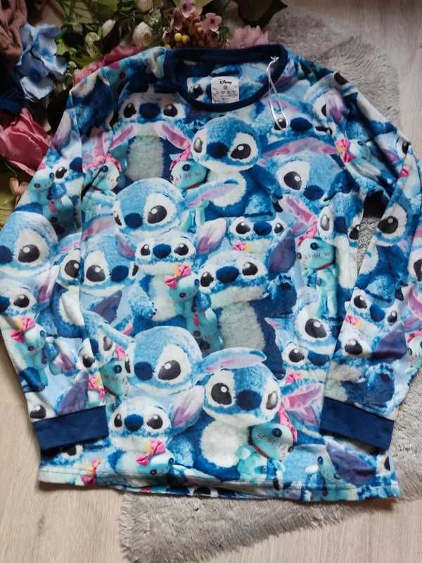 Nowa bluza welurowa Lilo i Stich Disney Primark r.34/36 XS/S piżama