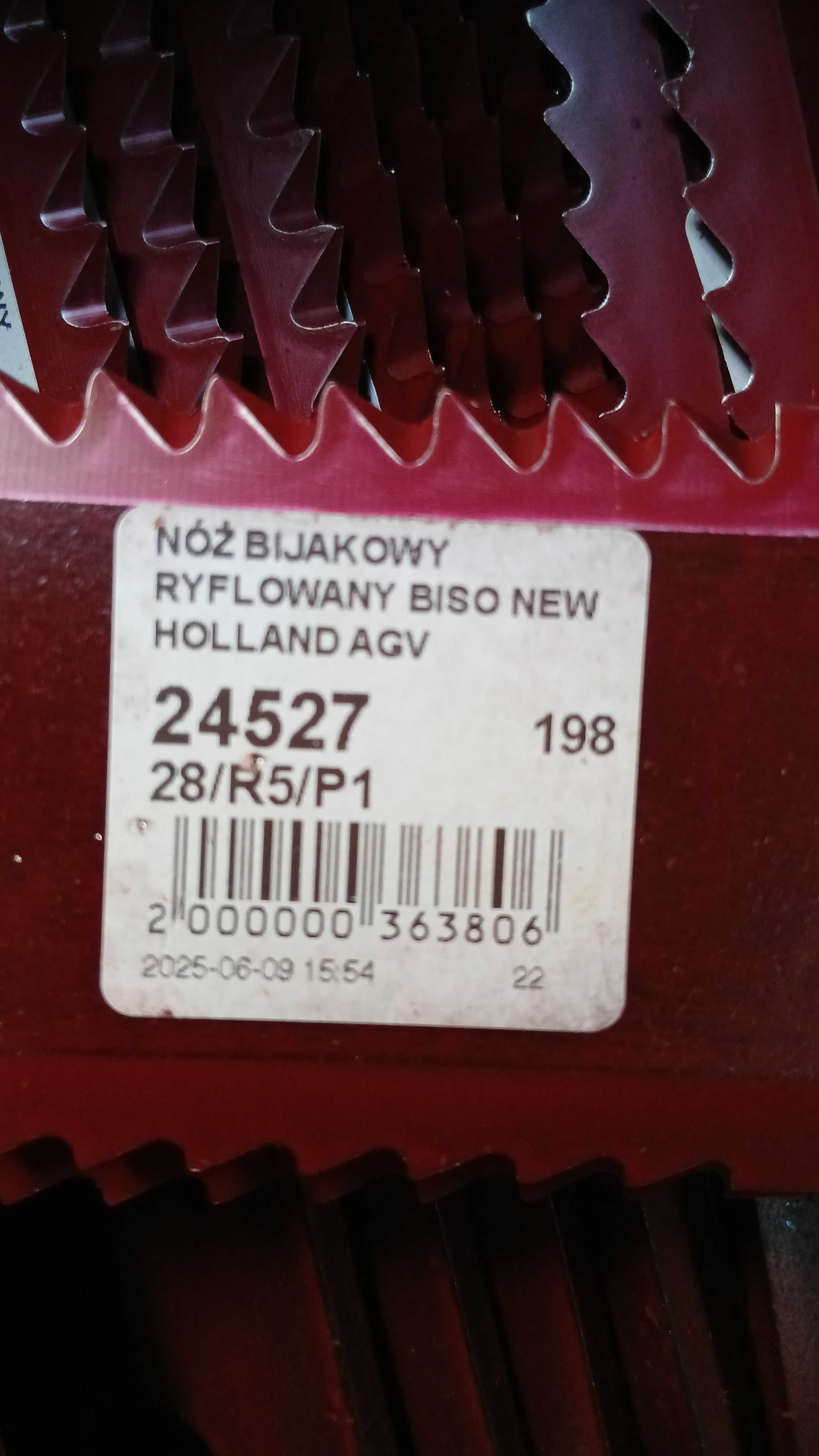 Noże do sieczkarni claas bizon