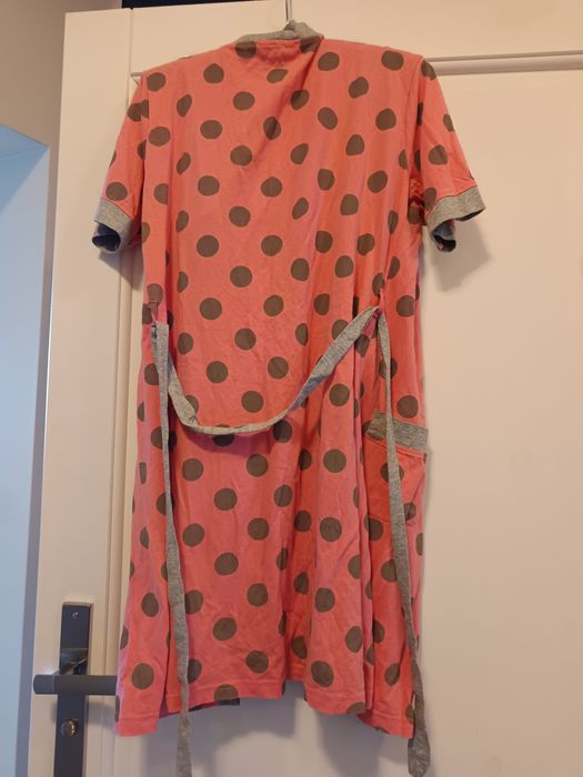 Koszulka nocna z szlafrokiem bawełna