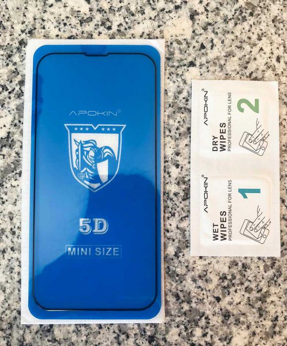 Película de vidro temperado iPhone 13/13 Pro/Max/13 Mini (Full Screen)