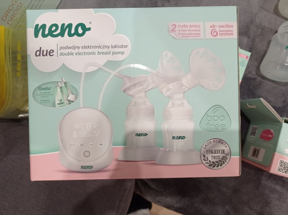 Laktator podwójny Neno Due gratisy