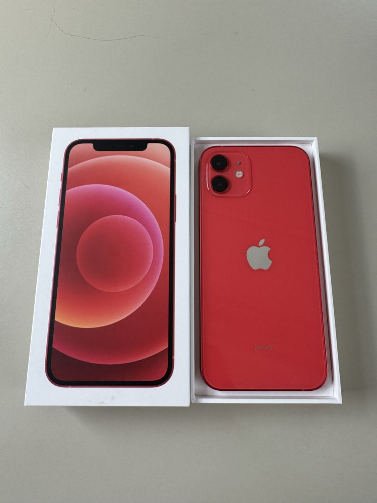 Iphone 12 red 128gb como novo