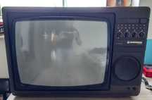 Telewizor PRL, Elektron C382, stary telewizor CRT, Sprawny!