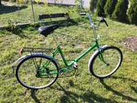 Rower składak kolor zielony