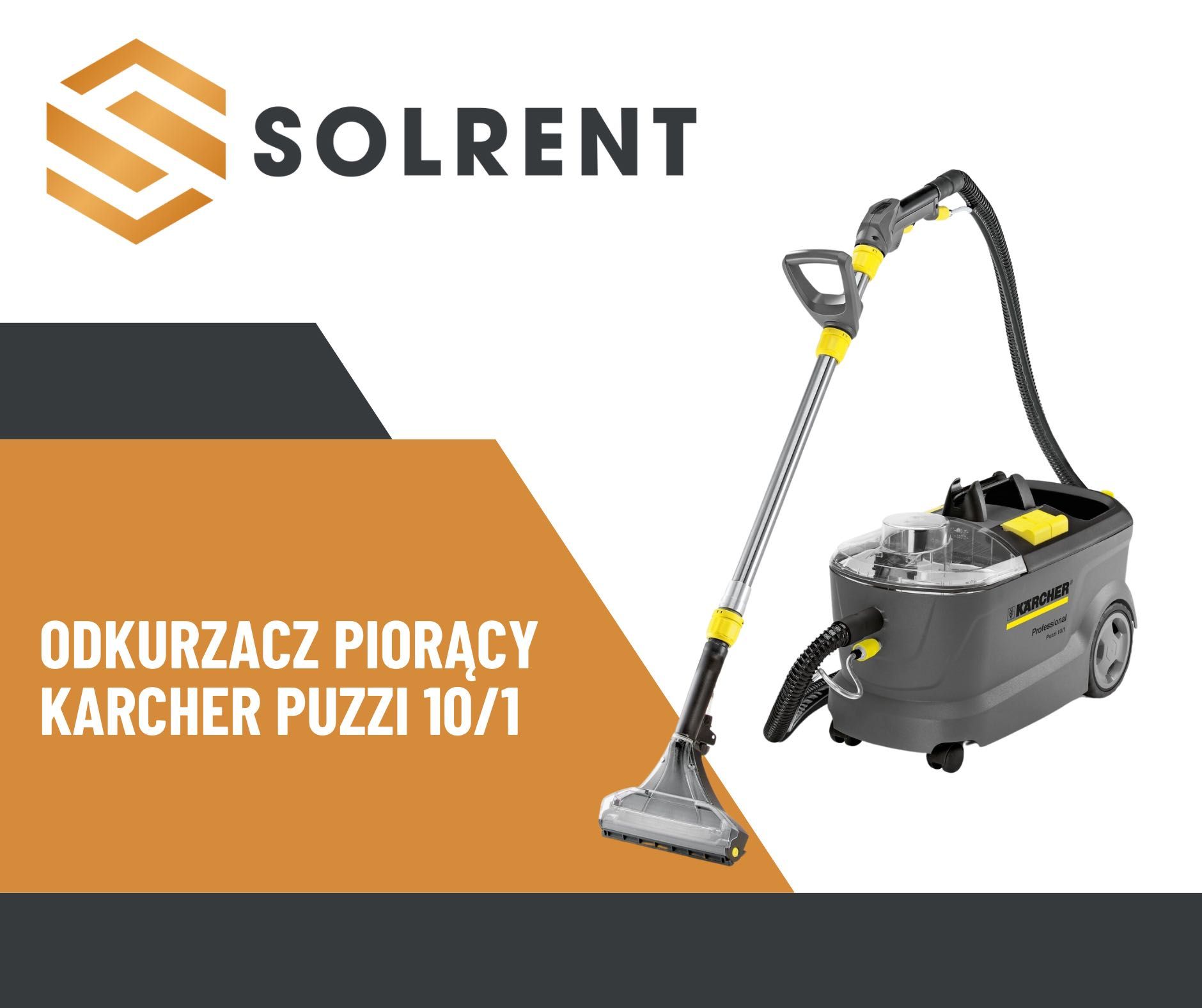 Wynajem ODKURZACZA PIORĄCEGO Kärcher Puzzi 10/1