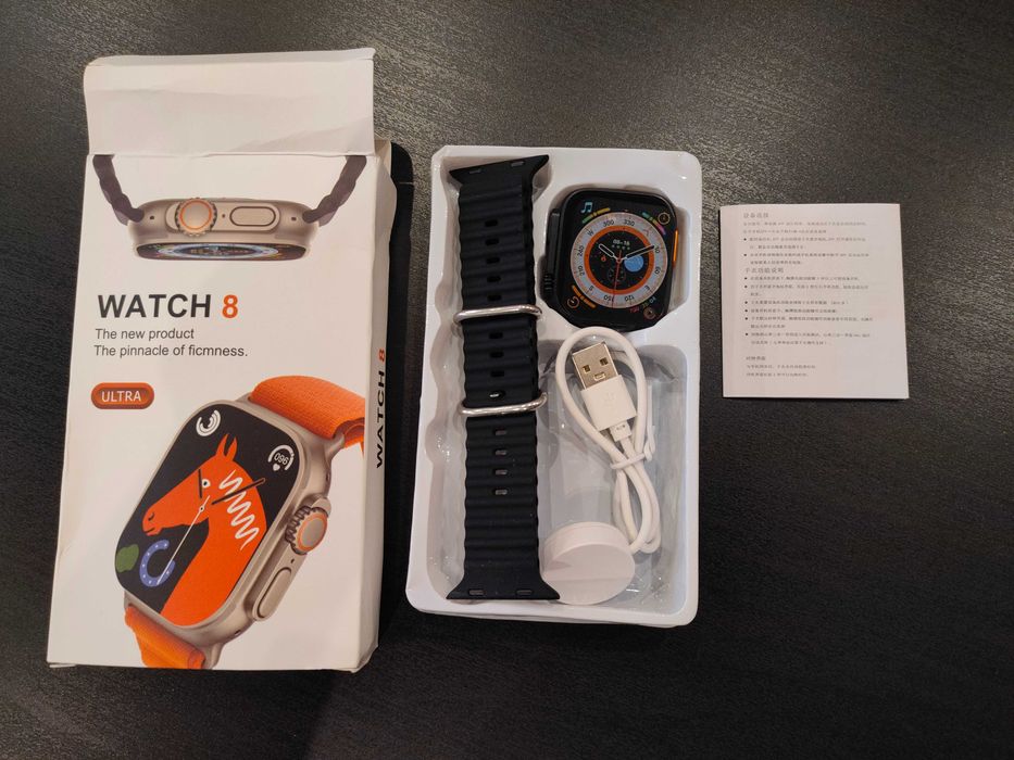 Smartwatch Ultra Series 8 Czarny (Nowy)