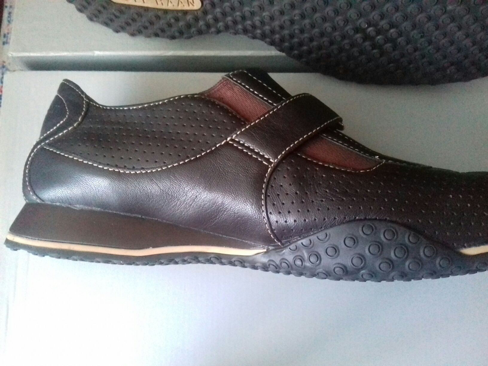 Туфли кроссовки кожа мужские коричневые Cole Haan р.8.5 (41-42)