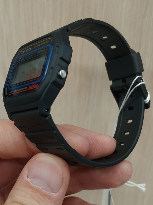 Часы мужские Casio WR 50M/5Bar W-59-1VQES Гарантия Касио Годинник