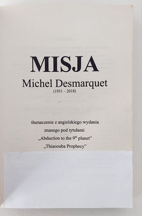 Misja Michel Desmarquet