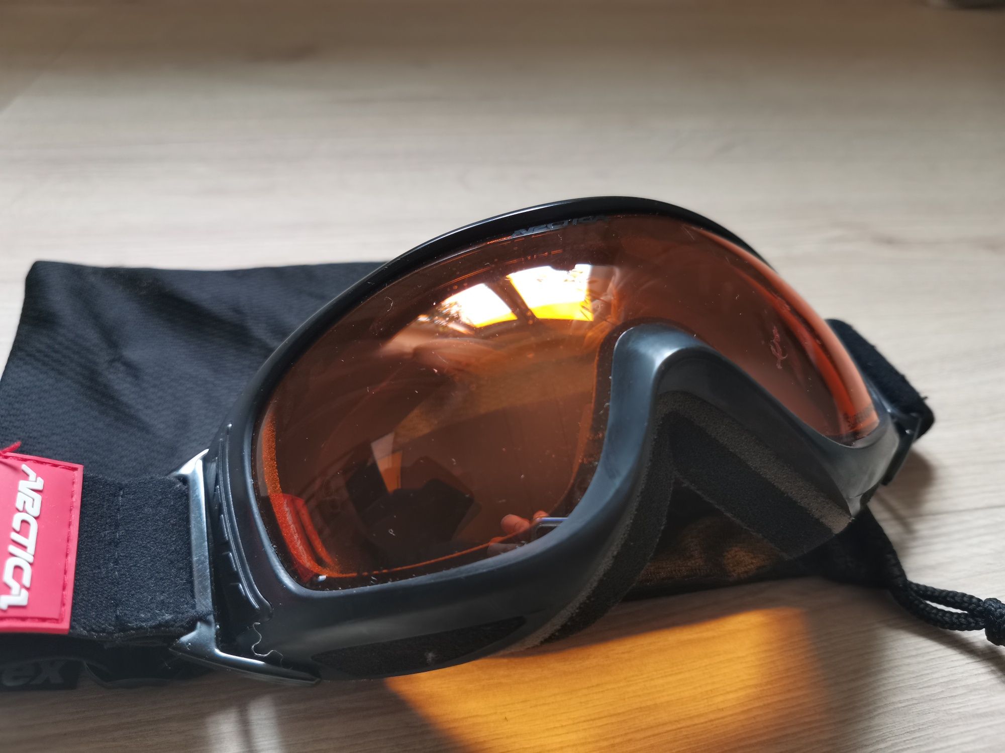 Gogle okulary narciarskie snowboard barty Arctica 2 uv słońce mgła