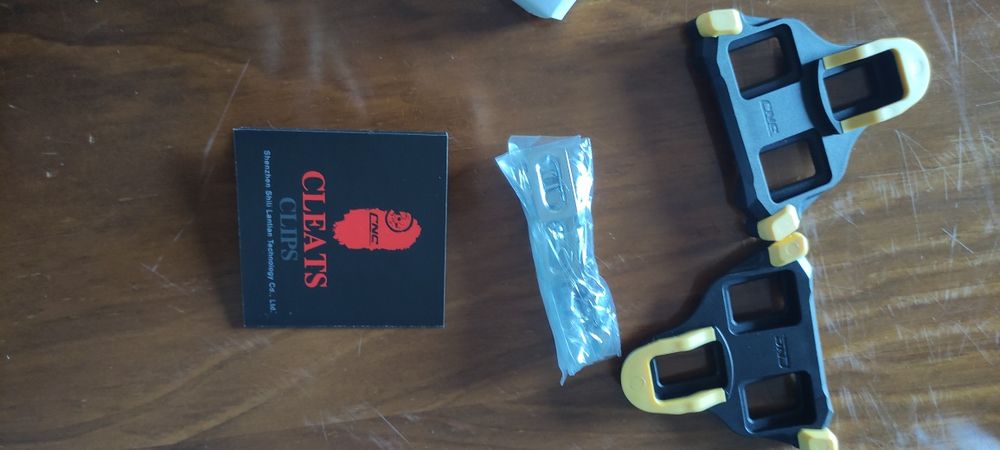 Pedal clips cnc shimano bicicleta