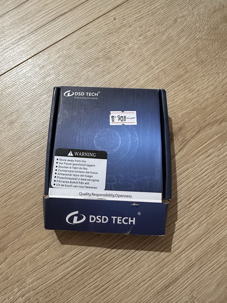 DSD TECH Koncentryczny adapter audio