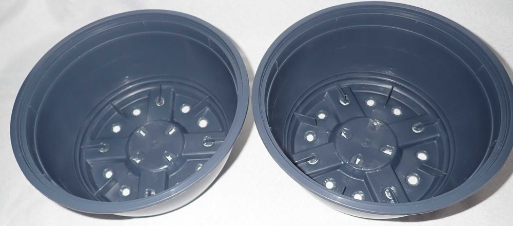 Miski na chryzantemy 20cm 2,2 L Misy chryzantemówki antracyt