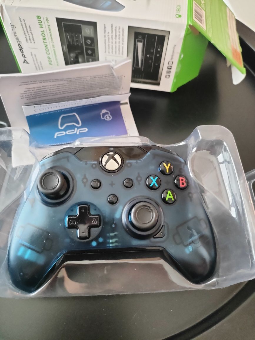 Pad do Xbox X pdpgaming niebieski przewodowy