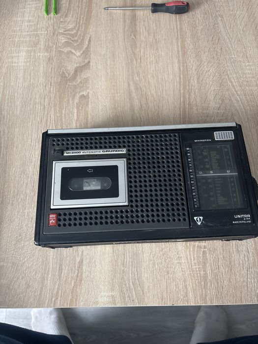 Radio magnetofon unitra zrk mk2500 grundig