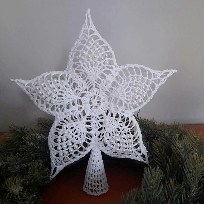 Szpic/ czubek na choinkę/ gwiazda