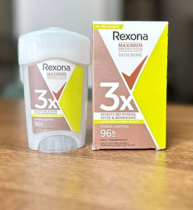 Rexona Maximum Protection 3X – Антиперспірант 96 годин | Stress Contro