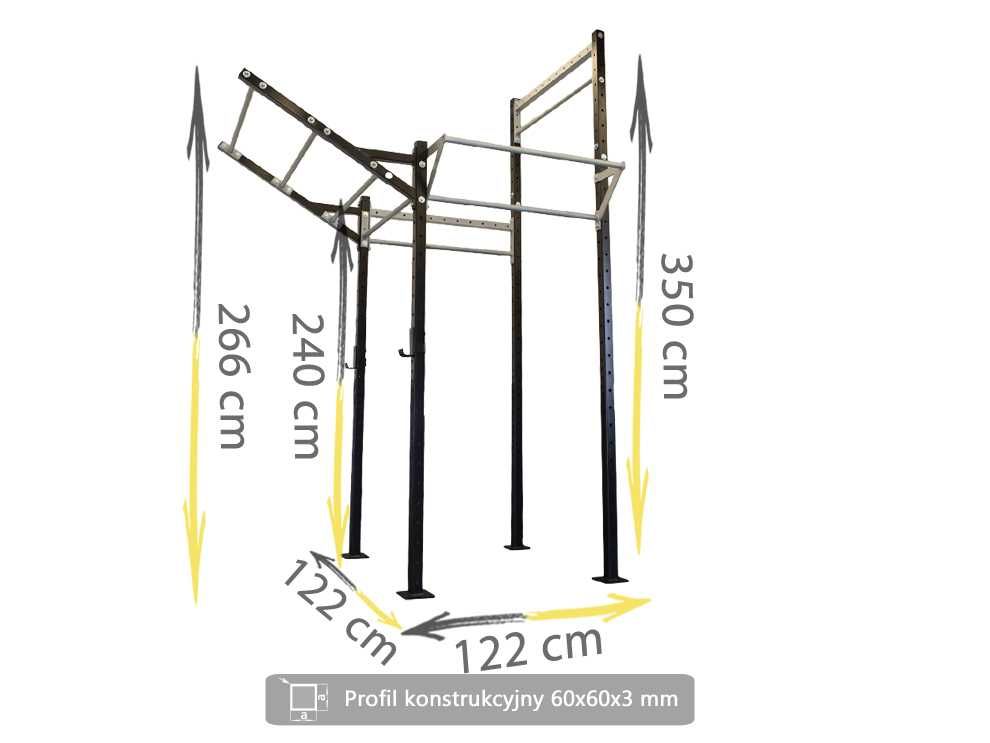 RIG 2,4-3,5d klatka, crossfit, trening funkcjonalny, street workout