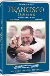 Mini Série em DVD: FRANCISCO O PAPA DO POVO - NOVO! Selado! Original!